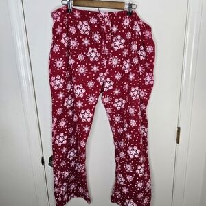 Woolrich Red Snowflake Pajama Pants XXL